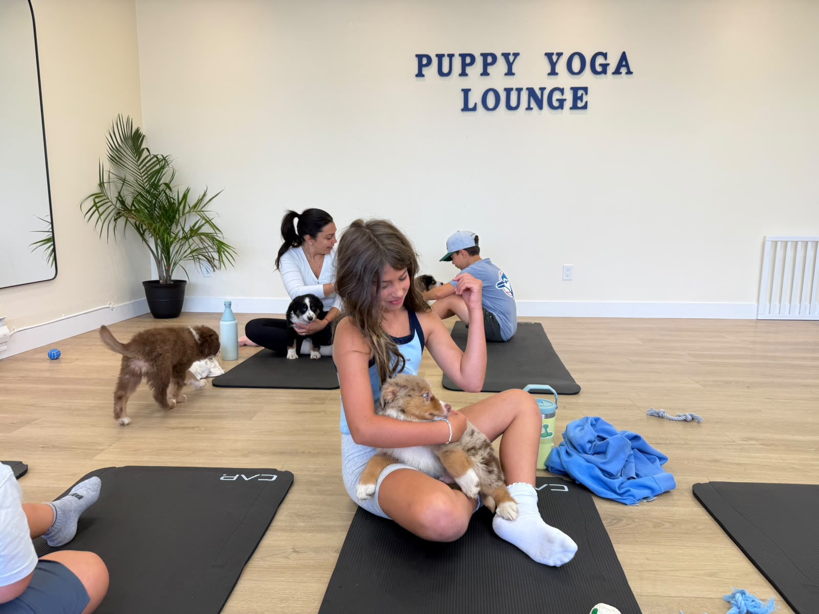 Kids Puppy Yoga Lounge